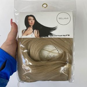 Bellami #18 dirty blonde 24” pony tail extensions